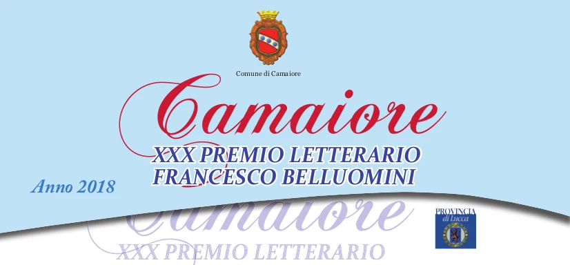 XXX Premio Letterario Camaiore Francesco Belluomini Prima rosa  